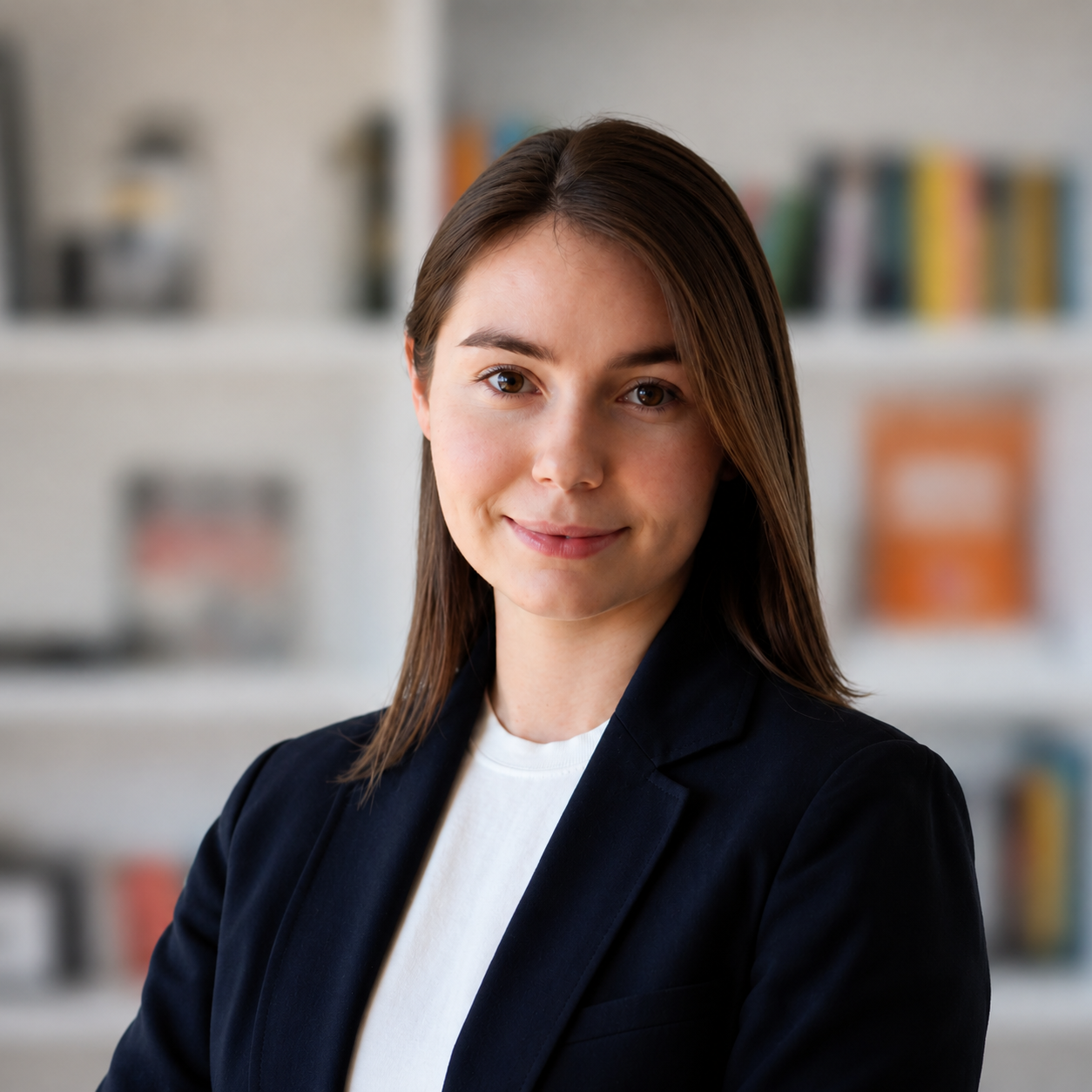 Portrait of Anna Orlov, B2B LinkedIn storytelling consultant